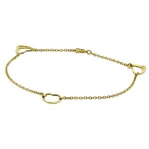 TIFFANY & Co. Heart Bracelet 18K Yellow Gold